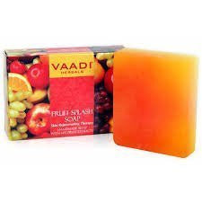 6 Pack FRUIT SPLASH SOAP with extracts of Orange, Peach, Green Apple & Lemon ... - alldesineeds
