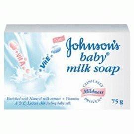 Buy 4 x Johnson & Johnson Baby Milk Soap 75 gm online for USD 11.92 at alldesineeds