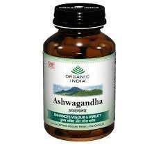 Buy 5 Pack Organic Ashwagandha 60 Capsules Bottle (Total 300 Capsules) online for USD 20.69 at alldesineeds