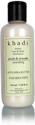 2 X Khadi Peach Avacado Moisturizer Lotion, 210ml each - alldesineeds