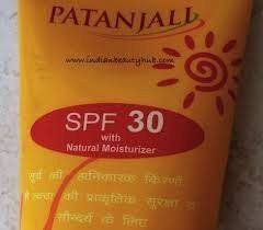 3 Pack Divya Patanjali Sun Screen Cream - 50gms (Total 150 gms) - alldesineeds
