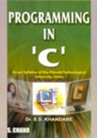 Programming in C [Dec 01, 2011] Khandare, S. S.] [[ISBN:8121931754]] [[Format:Paperback]] [[Condition:Brand New]] [[Author:Khandare, S. S.]] [[ISBN-10:8121931754]] [[binding:Paperback]] [[manufacturer:S Chand &amp; Co Ltd]] [[number_of_pages:396]] [[publication_date:2011-12-01]] [[brand:S Chand &amp; Co Ltd]] [[ean:9788121931755]] for USD 21.06