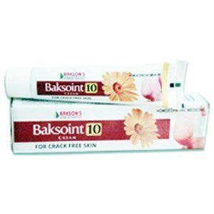 5 Pack of Baksoint 10 Cream for crack free skin - Baksons Homeopathy - alldesineeds
