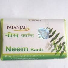 Buy Patanjali Kanti Neem Body Cleaner - 75gm Pack of 5 online for USD 7.95 at alldesineeds