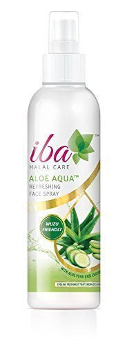 Buy Pack of 2 Iba Halal Care Aloe Aqua Refreshing Face Spray, 100ml each online for USD 13.45 at alldesineeds