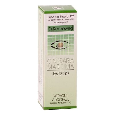 Dr. Reckeweg Cineraria Maritima Eye Drops wo alcohol 10ml - alldesineeds