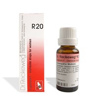 Dr. Reckeweg R20 – Glandular drops for Women (22 ml each)