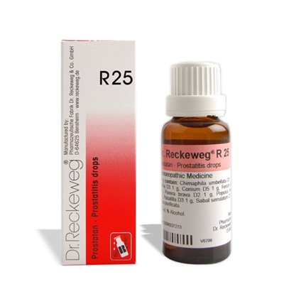 Dr. Reckeweg R25 – Prostatitis (prostate) drops (22 ml each)