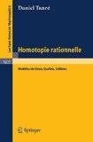 Homotopie Rationnelle By Daniel Tanre, PB ISBN13: 9783540127260 ISBN10: 3540127267 for USD 27.95