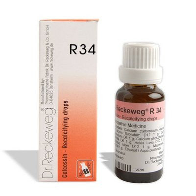 Dr. Reckeweg R34 – Recalcifying drops that acts on bone texture - alldesineeds