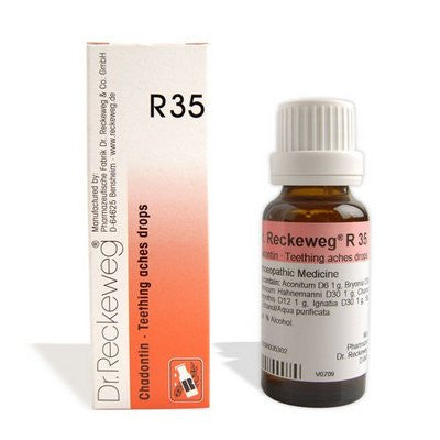 Dr. Reckeweg R35 Teething Aches drops (22 ml each) - alldesineeds