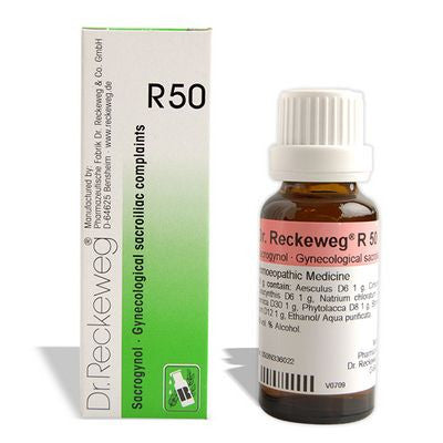 Dr. Reckeweg R50 for Gynecological Sacroiliac Complaints - alldesineeds