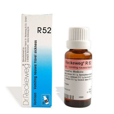 Dr. Reckeweg R52 for Vomiting, Nausea, Travel sickness - alldesineeds