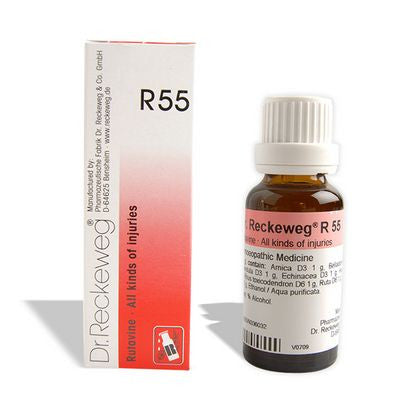 Dr. Reckeweg R55 for all kinds of Injuries. Healing effect on wounds. - alldesineeds