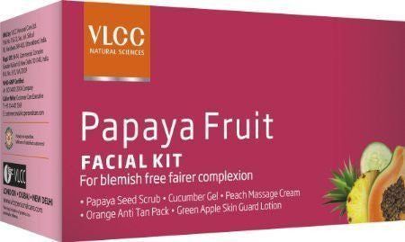 Buy VLCC Papaya Fruit Facial Kit, 56.6g online for USD 14.44 at alldesineeds