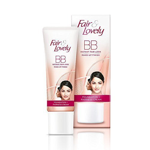 Buy Fair & Lovely BB Instant Fair Look Make-Up Finish Foundation+Fairness Cream 18gm online for USD 7.96 at alldesineeds