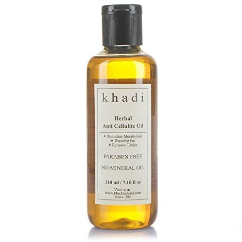 Buy KHADI - Herbal Anti Cellulite Oil - 210ml online for USD 36.62 at alldesineeds
