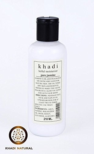 2 X Khadi Pure Jasmine Moisturizing Lotion, 210ml each - alldesineeds