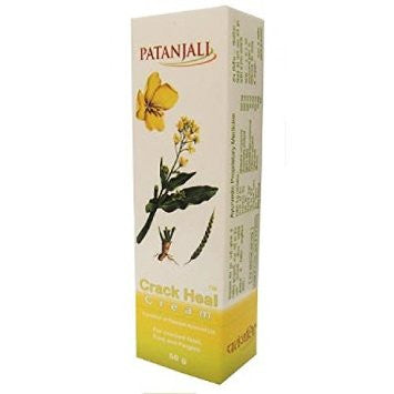 Buy 2 x Patanjali Crack Heal Cream - 50gm Pack of 2 online for USD 20.59 at alldesineeds