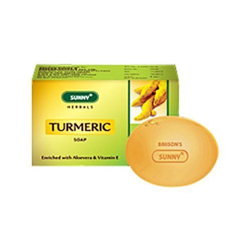 Buy 8 Soaps X Bakson's Homeopathy - Sunny Turmeric Soap For Complete Skin Care online for USD 34.7 at alldesineeds