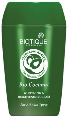 Buy Biotique Botanicals Bio Coconut Whitening and Brightening Cream, 1.9 Ounce online for USD 7.91 at alldesineeds