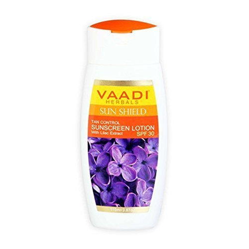 Buy 4 Pack SUNSCREEN LOTION WITH LILAC EXTRACT - SPF 30 110 ml each (Total 440 ml) online for USD 15.89 at alldesineeds