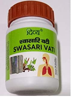 2 x Patanjali Divya Swasari Vati 80 Tab - Pack of 1