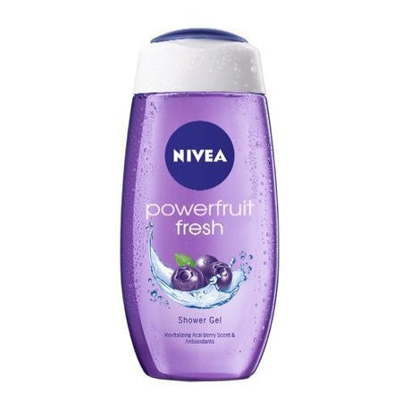 Nivea Powerfruit Shower Gel, 250ml (Pack of 2) - alldesineeds
