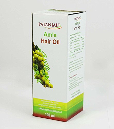 Buy 2 Pack Patanjali Amla Hair Oil 100 Ml each online for USD 12.8 at alldesineeds