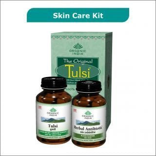 Buy Skin Care Kit 1 HERBAL ANTIBIOTIC bottle 1 TULSI b 1 TULSI ORIGINAL 25 TB online for USD 27.77 at alldesineeds