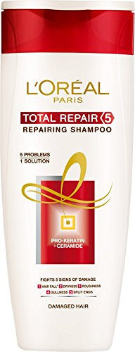 Buy L'Oreal Paris Hair Expertise Total Repair 5 Shampoo, 75ml(pack 3) online for USD 10.82 at alldesineeds