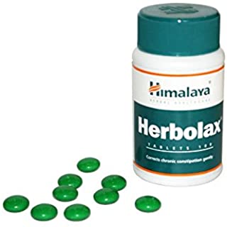 2 Pack of Himalaya Herbolax Tablets - 100 Count
