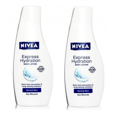Buy Nivea Express Hydration Body Lotion (200ml) (pack of 2) online for USD 16.58 at alldesineeds