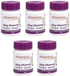Patanjali Divya Giloy Ghanvati - 40Gms (Pack Of 3) 120Gms - to build immunity