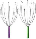 Buy Pack of 2 Hand Held Scalp Head Massagers (Colors May Vary) online for USD 6.44 at alldesineeds