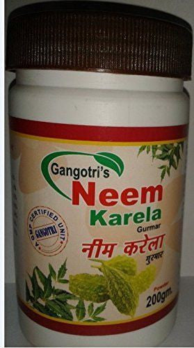 Buy Gangotri Herbals Neem Karela Gurmar - Powder X 2Pcs (Total 400 gms) online for USD 27.48 at alldesineeds