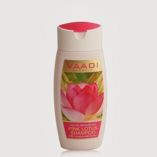 Buy Vaadi Herbals Color Preserving Shampoo Pink Lotus 3x110ml online for USD 15.83 at alldesineeds