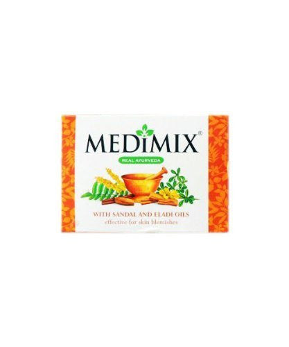 Buy Medimix Ayurvedic Soap with Sandal and Eladi Oils 125G online for USD 6.97 at alldesineeds