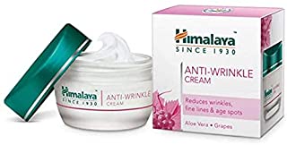 2 Pack of Himalaya Herbals Anti-Wrinkle Cream, 50g (Pack of 2)
