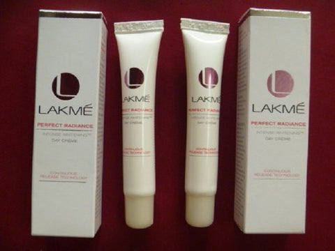 Buy 2 X Lakme Perfect Radiance Intense Whitening Day Creme 15g X 2 = 30gm online for USD 7.95 at alldesineeds