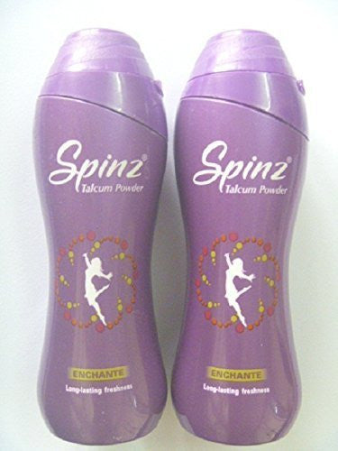 Buy 2 X Spinz Talc Enchante Bold Blend of Floral Fragrances Talcum Powder 50g online for USD 6.98 at alldesineeds