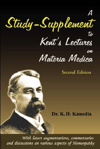 A Study Supplement to Kent's Lectures on Materia Medica [Paperback] [Jun 30,] [[ISBN:8180566935]] [[Format:Paperback]] [[Condition:Brand New]] [[Author:Kanodia, K. D.]] [[Edition:1 Sup]] [[ISBN-10:8180566935]] [[binding:Paperback]] [[manufacturer:B Jain Pub Pvt Ltd]] [[number_of_pages:132]] [[publication_date:2007-06-30]] [[brand:B Jain Pub Pvt Ltd]] [[ean:9788180566936]] for USD 12.14