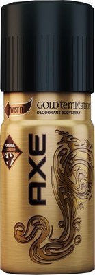 Buy 3 X Axe Deodorant - Gold Temptation Bodyspray 150 Ml (Pack of 3) online for USD 50.05 at alldesineeds