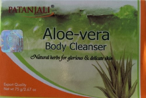 Buy Baba Ramdev - Patanjali Aloe Vera Body Soap online for USD 5.73 at alldesineeds