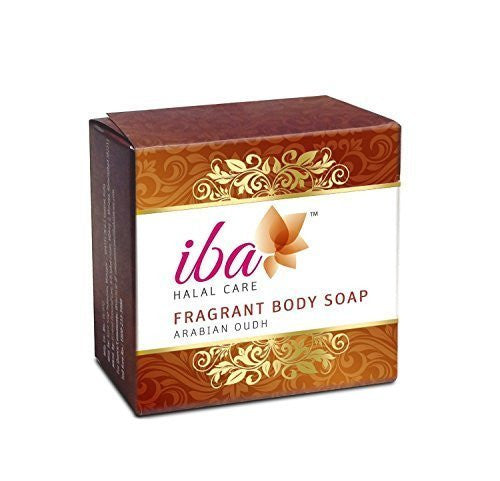 Set of 4 Iba Halal Care Fragrant Body Soap Arabian Oudh, 100gms each (Total 4... - alldesineeds