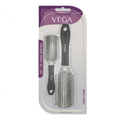 Buy Vega Hair Brush Set, Flat and Round online for USD 12.3 at alldesineeds