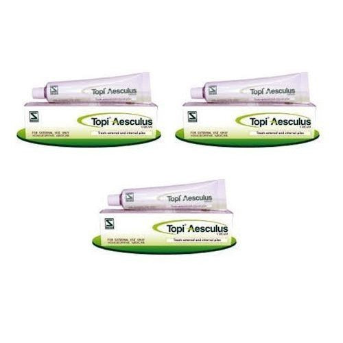 Buy 3 LOT Schwabe Homeopathy Topi Aesculus Cream. online for USD 27.99 at alldesineeds