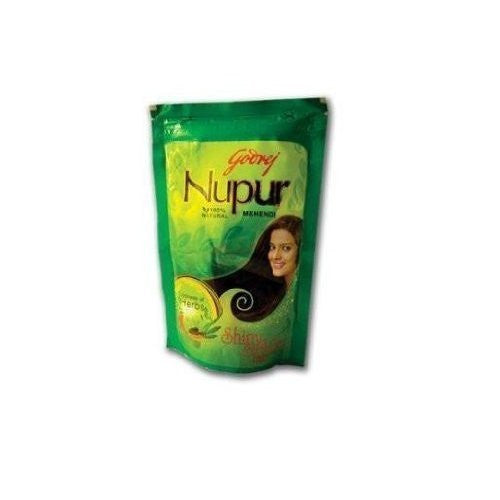 Buy Godrej Nupur Mehendi Powder 9 Herbs Blend-60 Grams online for USD 6.96 at alldesineeds