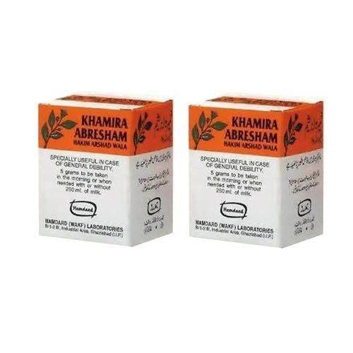 2 X LOT Hamdard Khamira Abresham(125 gm) - alldesineeds