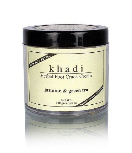 Buy Khadi Jasmine and Green Tea Herbal Foot Crack Cream, 100gm online for USD 9 at alldesineeds